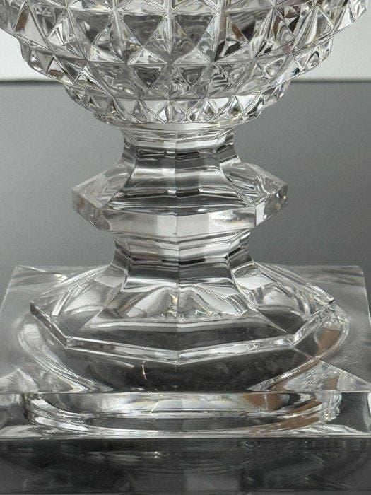 Val Saint Lambert - Vaas - Kristal - Vaas Medicis VSL, Antiquités & Art, Antiquités | Verre & Cristal