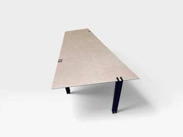 Harvink - Martin Haksteen - Eettafel - Zeta - Metaal, Hout