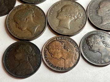 Verenigd Koninkrijk. George III-William IV-Victoria. 1 Penny