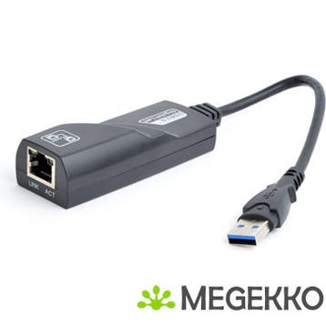 Gembird Adapterkabel USB 3.0 - UTP RJ-45, Computers en Software, Verzenden, Nieuw