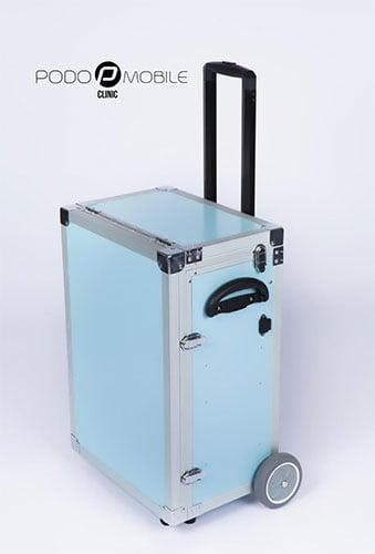 PodoMobile Maxi Pedicure Trolley Grey Blue (Pedicurekoffers), Verzenden, Hand- en Voetverzorging
