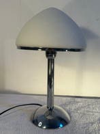 Tafellamp - Egg - Chroom, Glas, Antiek en Kunst