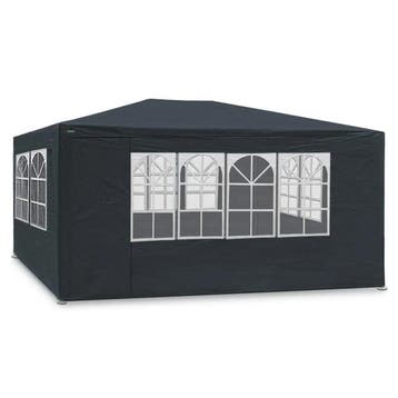 MaxxGarden Partytent 3x4m - met Zijwanden - Antraciet ret..., Ophalen of Verzenden