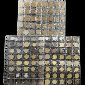 Wereld. Lot with 120 World Coins (mixed lot, several values