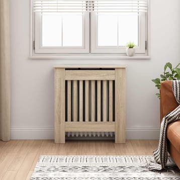 vidaXL Radiatorombouw 78 cm bewerkt hout, Verzenden