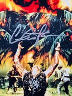 Platoon - Charlie Sheen - Signed 28x43 cm - With JSA COA