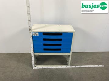 Sortimo alu bedrijfswagen inrichting 760x355x840mm (3127), Verzenden