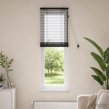 vidaXL Venetiaanse jaloezie Donkerbruin 65 x 160 cm 35 mm, Verzenden, Nieuw