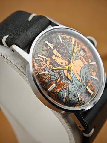 Felca - Vintage Swiss Made – Artistic Dial – Manual Winding, Nieuw