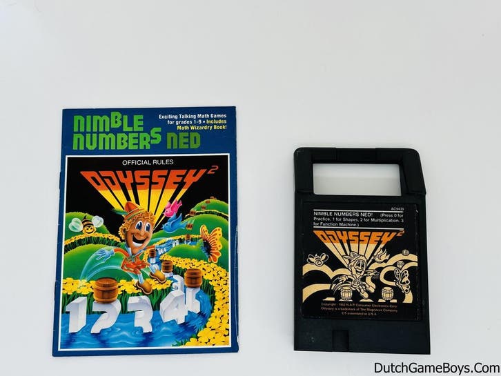 Odyssey 2 - Nimble Numbers, Games en Spelcomputers, Spelcomputers | Overige, Gebruikt, Verzenden
