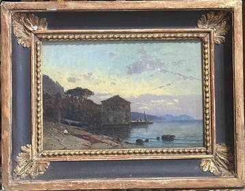Hermann Corrodi (1844-1905) - Marina di Napoli