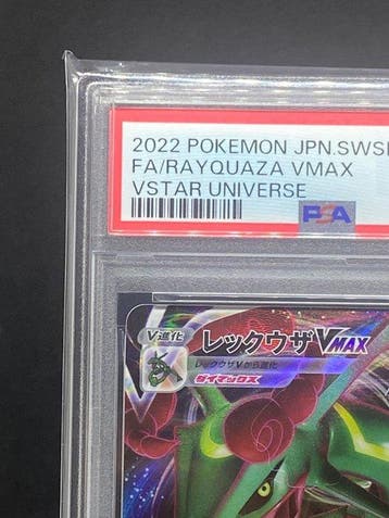 Pokémon - 1 Graded card - Rayquaza VMAX #108/172 RRR Full, Nieuw