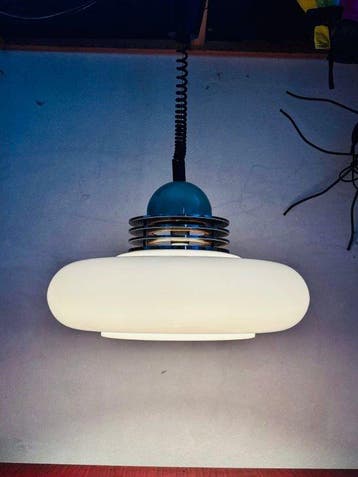 Plafondlamp - Metaal, Plastic, Antiquités & Art