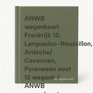 ANWB wegenkaart Frankrijk 13: Languedoc-Roussillon, Ardèche/, Verzenden, Zo goed als nieuw