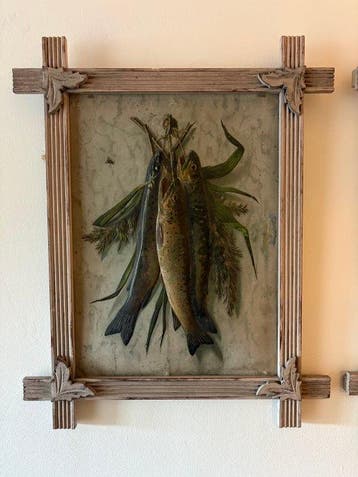 Engelse herkomst - Wandbord (2) - Catch of the day -