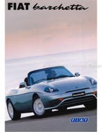 1997 FIAT BARCHETTA BROCHURE ENGELS, Nieuw