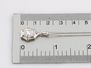 Sans prix de réserve - Collier avec pendentif - 14 carats Or