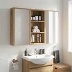 vidaXL Badkamer wandkast Ambachtelijk Eiken 30 x 16 x 62,5, Verzenden, Nieuw