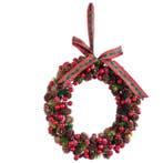 2dekans | Bizzotto Ilmy Ronde Kerstkrans - Ø 30 cm -, Diversen, Ophalen of Verzenden, Nieuw