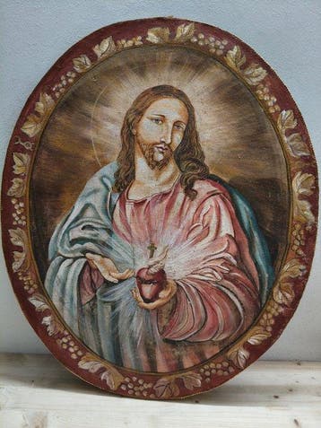 Italiaanse school (XIX) - Sacro Cuore di Gesù