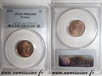 France Frankreich Km 841 2 Centimes 1911 Typ Dupuis Pcgs..., Verzenden, België