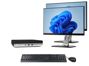 HP ProDesk 600 G4 Mini i5 8e Gen incl. 2 Monitoren + Windows, Ophalen of Verzenden, Nieuw