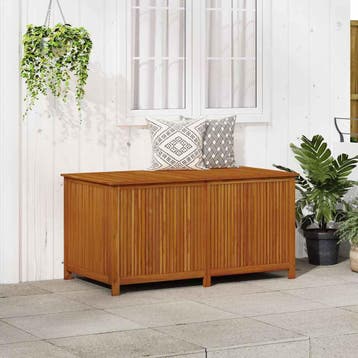 vidaXL Tuinbox 150x80x75 cm massief acaciahout, Tuin en Terras, Verzenden, Nieuw