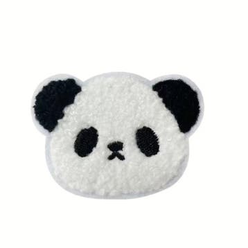 Embleem panda beer - 6 x 4.5 cm - applicatie - opstrijken..., Verzenden, Nieuw, Overige typen