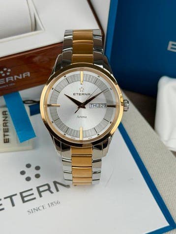 Eterna - Artena Day/Date Two-tone - 2525.53.11.1725 - Homme, Nieuw