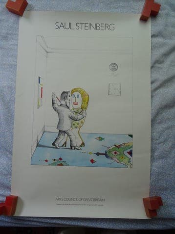 steinberg - 5 affiches Saul Steinberg