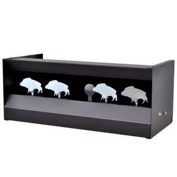 vidaXL Schietkast magnetisch met targets 4+1 wild, Verzenden
