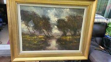 Europese school (XX) - Atmospheric Flemish landscape