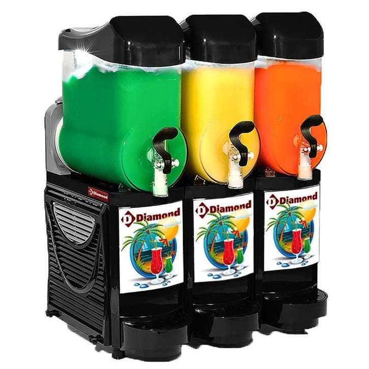 Sorbet-/Slushmachine | 3x 10L | LED-Verlichting |, Zakelijke goederen, Horeca | Keukenapparatuur, Nieuw in verpakking, Verzenden