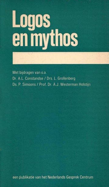 Logos en mythos - Constandse, Boeken, Verzenden, Nieuw