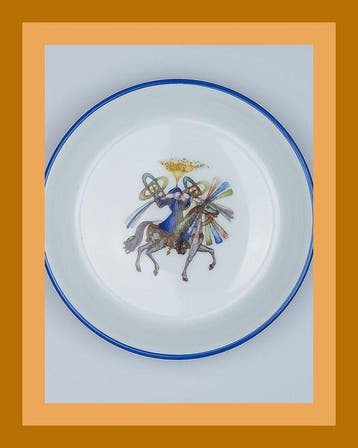 Hermès - Asbak - Geitenhuid