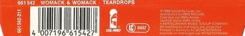 Womack &amp; Womack - Teardrops, Verzenden
