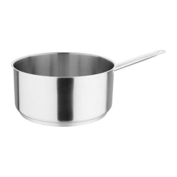 Steelpan | RVS/Aluminium | 8L | Div. Warmtebronnen |, Verzenden