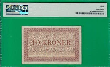 Denemarken. - 10 Kroner - ND (1947-58) - Pick M12 (Zonder
