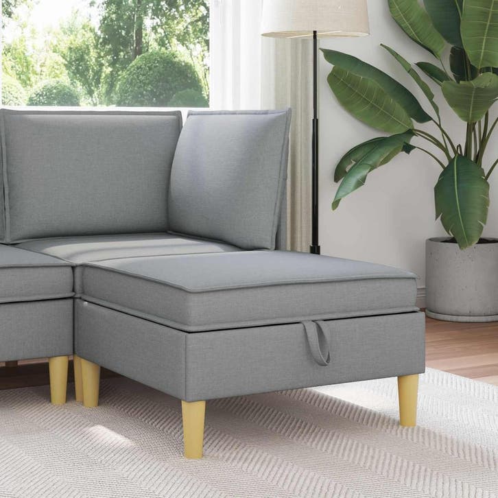 vidaXL Sofa met opslag Stof, Maison & Meubles, Canapés | Salons, Envoi