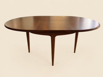 Van den Berghe - Pauvers - Jos de Mey - Tafel - Kersenhout -