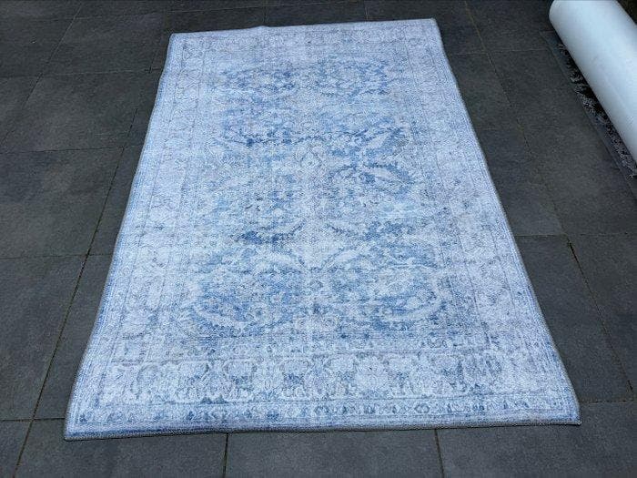 B2B Carpets - Vintage Green Blue - Vloerkleed - 230 cm - 155, Maison & Meubles, Ameublement | Tapis & Moquettes