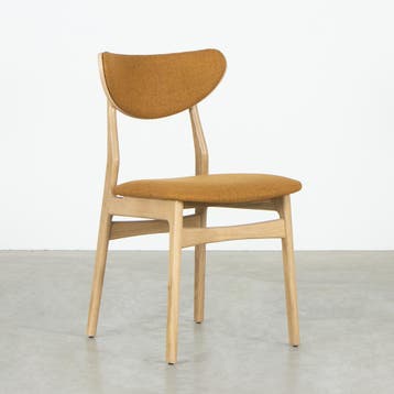 Scandinavische stoel Enni - Eiken met diverse stoffering, Huis en Inrichting, Hout, Overige kleuren, Verzenden, Scandinavisch, deens, nordic, eiken, design, eetkamerstoel, 