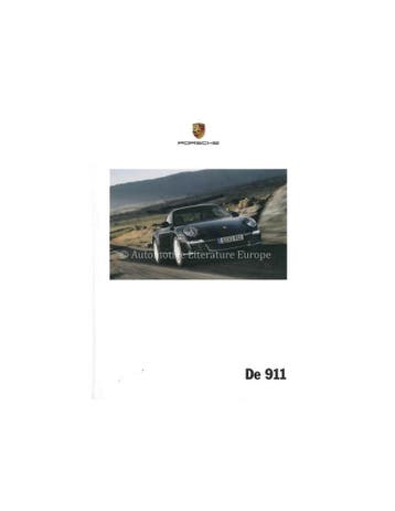2010 PORSCHE 911 CARRERA & TARGA HARDCOVER BROCHURE NEDERL.., Ophalen of Verzenden