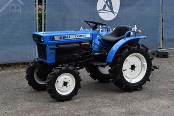 Veiling: Minitractor Iseki TX155 Diesel Refit, Ophalen