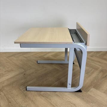 schooltafel / computertafel met kabelgoot (hxbxd) 72x80x81, Huis en Inrichting, Tafelonderdelen, Gebruikt