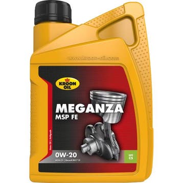 Kroon Oil Meganza MSP FE 0W20 1 Liter, Ophalen of Verzenden