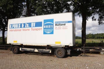 Veiling: Gesloten Aanhangwagen Krone AZ 18000kg 2008, Ophalen, Nieuw