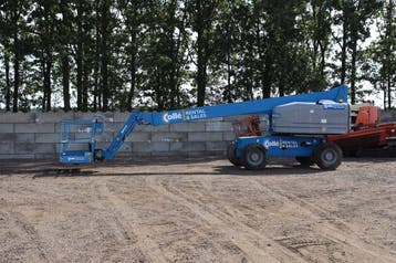 Veiling: Telescoophoogwerker Genie S45 Diesel 227kg 15.7m 20, Ophalen