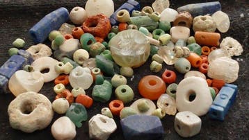 Oudegyptisch naar Romeins Glas meer dan honderd oude kralen