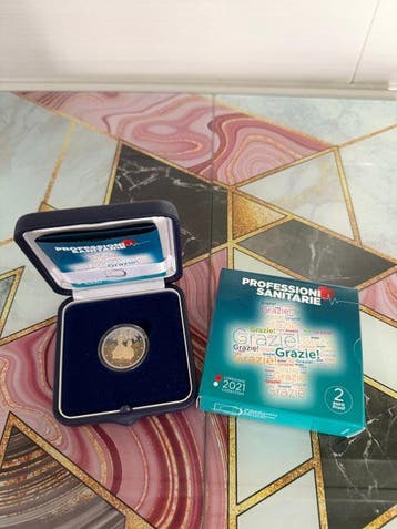 Italië. 2 Euro / 5 Euro 2021/2022 (4 coins) Proof (Zonder